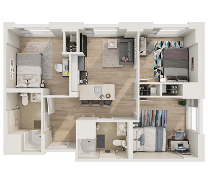 Suite Style 3-2A2