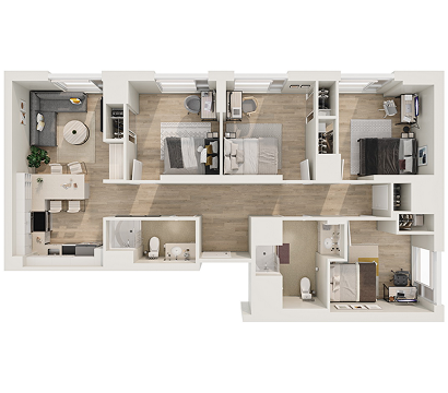 Suite Style 4-2A2